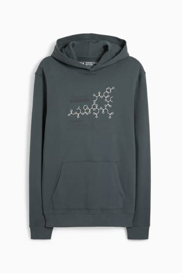 Herren - Hoodie - dunkelgrau