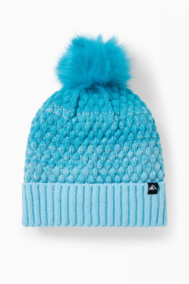 Enfants filles - Bonnet de ski - bleu