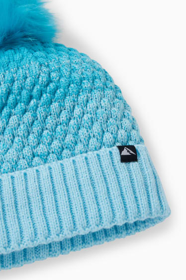Enfants filles - Bonnet de ski - bleu