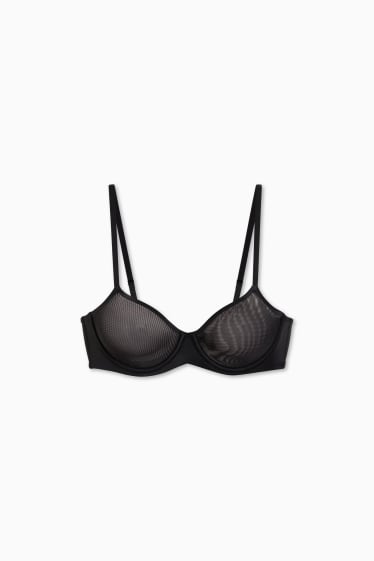 Donna - Reggiseno con ferretti - nero