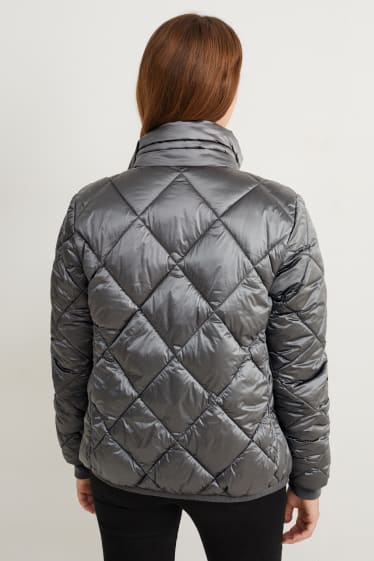 Damen - Steppjacke - grau