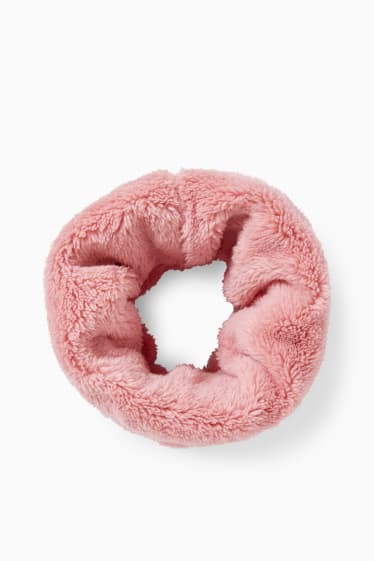 Enfants filles - Tour de cou - rose