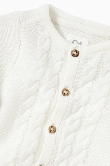 Baby Buben - Baby-Jumpsuit - cremeweiß