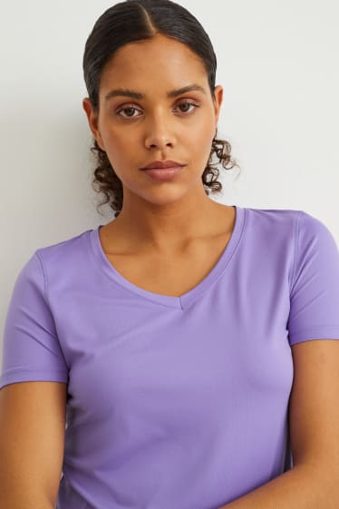 Damen - Funktions-Shirt - violett