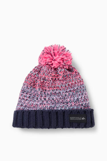 Enfants filles - Bonnet de ski - bleu foncé