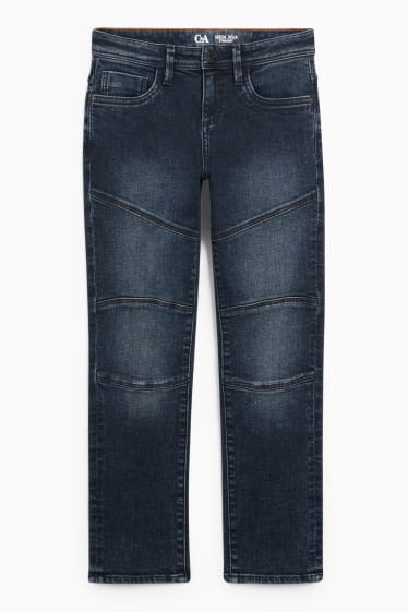 Kinder - Straight Jeans - dunkelblau