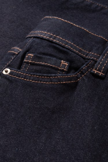 Femmes - Straight jean - high waist - LYCRA® - jean bleu foncé