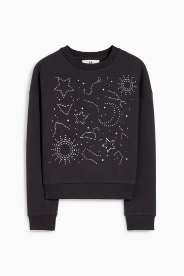 Kinderen - Sweatshirt - zwart