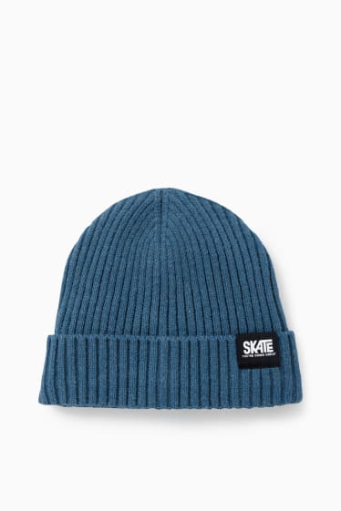 Children - Knitted hat - dark blue