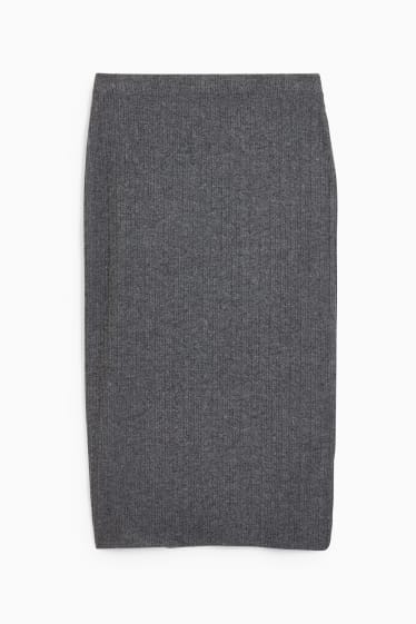 Donna - Gonna - grigio scuro