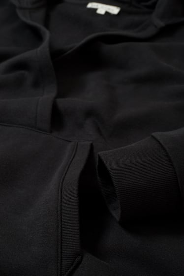 Mujer - Sudadera de lactancia con capucha - negro