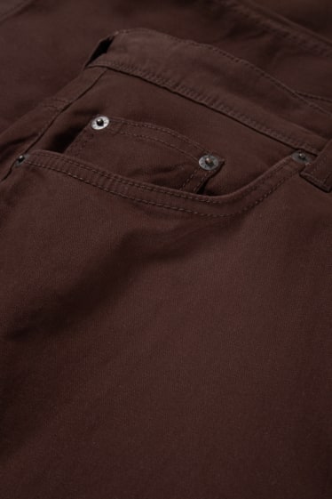 Herren - Thermohose - Regular Fit - dunkelbraun