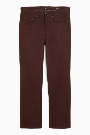 Herren - Thermohose - Regular Fit - dunkelbraun