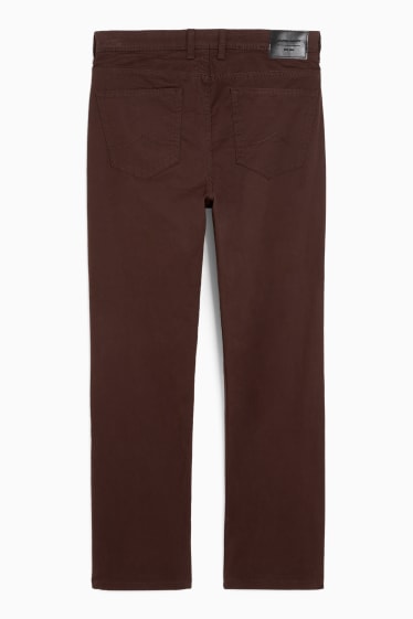 Home - Pantalons tèrmics - regular fit - marró fosc