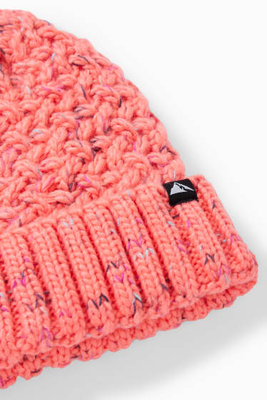 Niños - Gorro de esquí - rosa