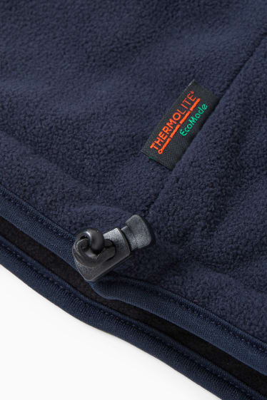 Uomo - Scaldacollo - THERMOLITE® - blu scuro