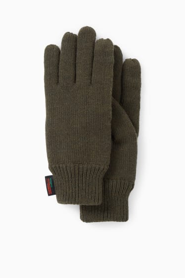Bărbați - Mănuși - THERMOLITE® - verde închis