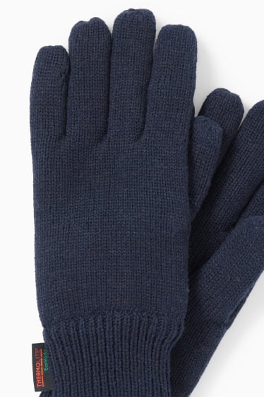 Herren - Handschuhe - THERMOLITE® - dunkelblau
