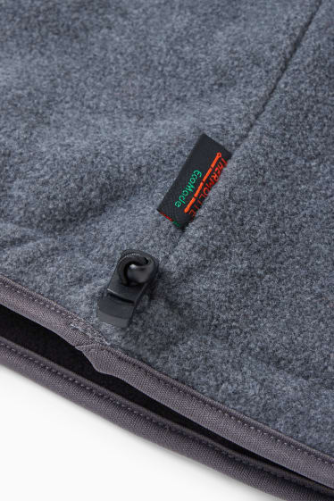 Heren - Colsjaal - THERMOLITE® - donkergrijs