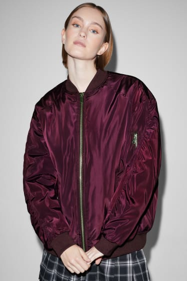 Women - CLOCKHOUSE - bomber jacket - purple