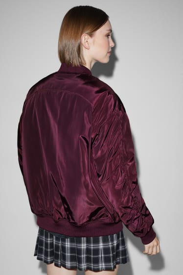 Women - CLOCKHOUSE - bomber jacket - purple