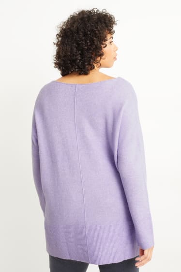 Kobiety - Sweter - fioletowy