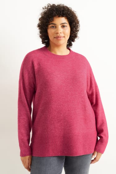 Damen - Pullover - pink