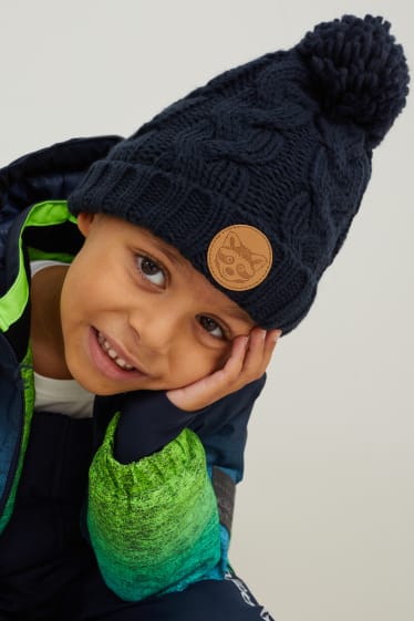 Nen - Gorra - trenada - blau fosc