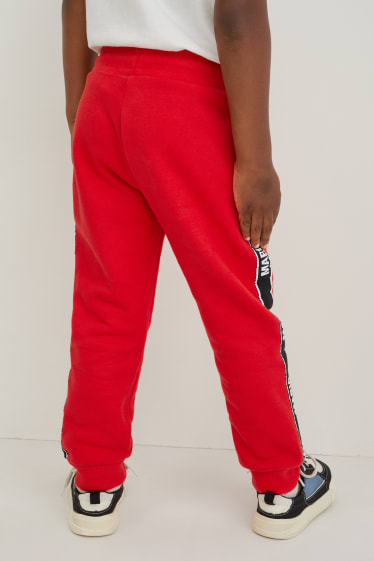Enfants garçons - Super Mario - pantalon de jogging - rouge
