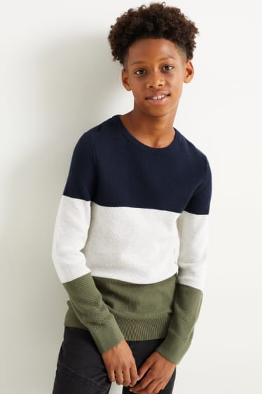 Enfants - Pullover - bleu foncé