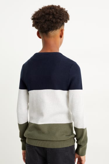 Enfants - Pullover - bleu foncé