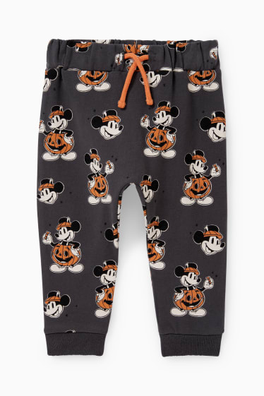 Bebeluși - Mickey Mouse - compleu bebeluși pentru Halloween - 3 piese - negru
