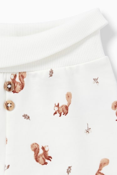 Bébés garçons - Pantalon de jogging pour bébé - blanc crème