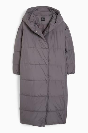 Joves - CLOCKHOUSE - abric embuatat amb caputxa - gris fosc