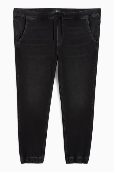 Heren - Tapered jeans - Flex jog denim - LYCRA® - zwart
