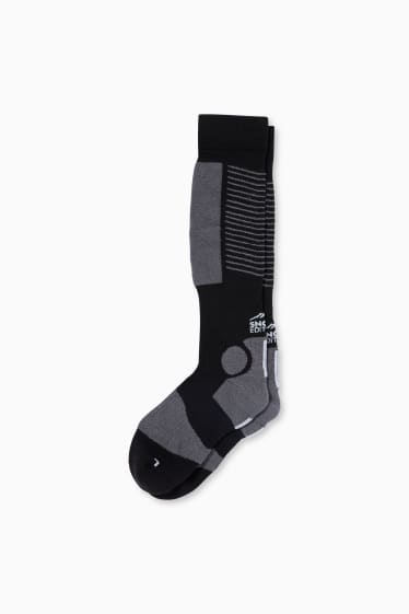Uomo - Calze da sci - nero / grigio