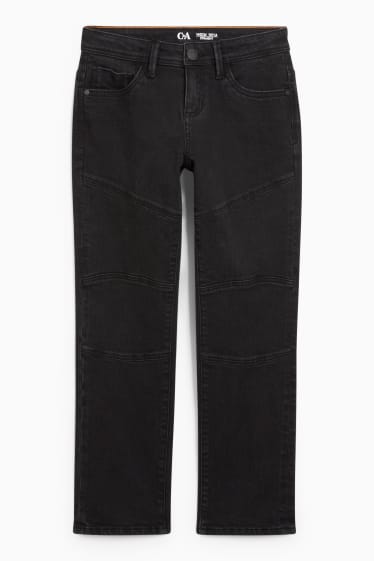 Kinderen - Straight jeans - jeansgrijs