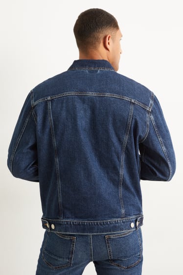 Men - Denim jacket - blue denim