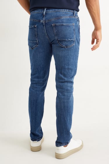 Bărbați - Slim jeans - LYCRA® - denim-albastru