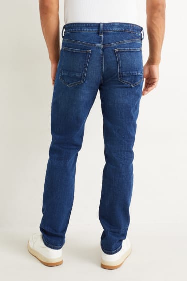 Heren - Straight jeans - jeansblauw