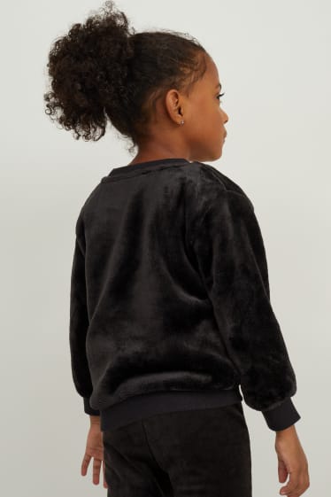 Kinder Mädchen - Sweatshirt - schwarz