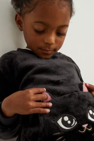Kinder Mädchen - Sweatshirt - schwarz