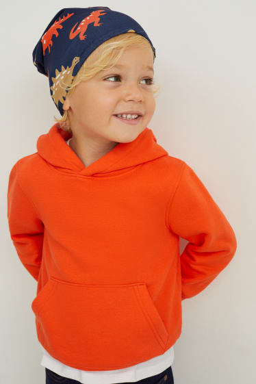 Enfants garçons - Dinosaure - bonnet - bleu foncé