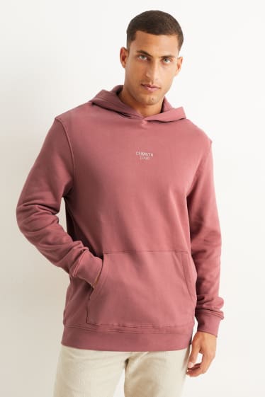 Herren - Hoodie - dunkelrot