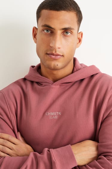 Herren - Hoodie - dunkelrot
