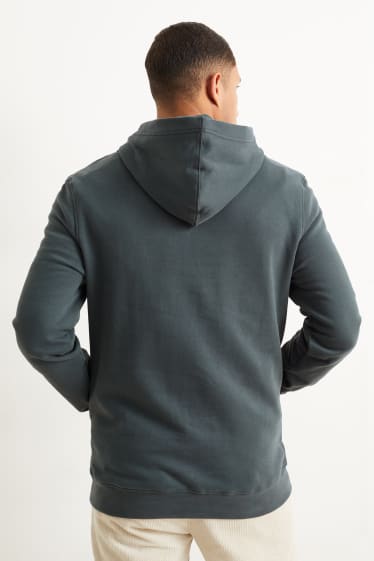 Men - Hoodie - dark gray