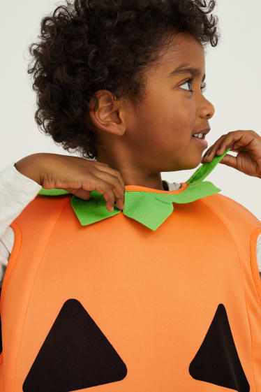 Kinder Buben - Kostüm - orange