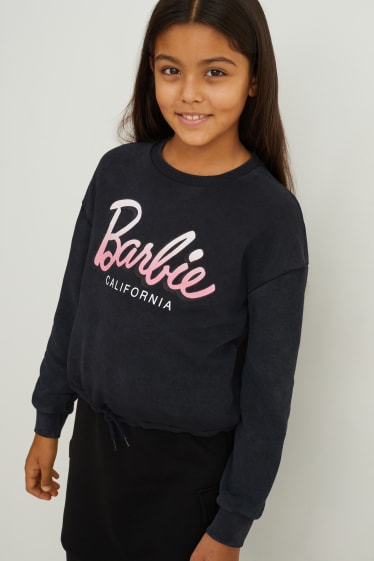 Enfants - Barbie - sweat - noir