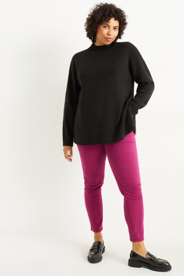 Damen - Pullover - schwarz