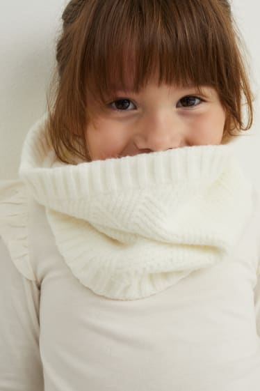 Children - Snood - white